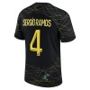 Officiële Voetbalshirt Paris Saint-Germain SERGIO RAMOS 4 Vierde Jordan 2022-23 - Heren